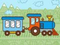 Lalao Trains For Kids Coloring