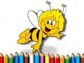 Lalao Back To School: Bee Coloring Book