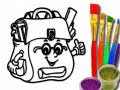 Lalao Back To School: School Bag Coloring Book