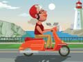 Lalao City Scooter Ride Coloring