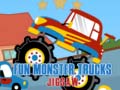 Lalao Fun Monster Trucks Jigsaw