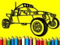 Lalao Back To School: Rally Car Coloring Book