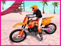 Lalao Motocross Beach Jumping Bike Stunt