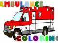 Lalao Ambulance Trucks Coloring Pages