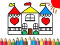 Lalao Doll House Coloring Book