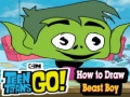 Lalao How to Draw Beast Boy