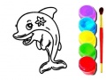 Lalao Dolphin Coloring Book