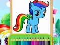 Lalao Wonder Pony Coloring