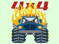 Lalao Monster Trucks Coloring Pages