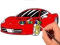Lalao Racing Cars Coloring book