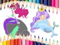 Lalao Mermaid Coloring Book
