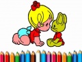 Lalao BTS: Baby Girl Coloring