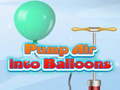 Lalao Pump Air into Balloon