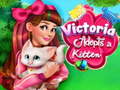 Lalao Victoria Adopts a Kitten