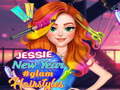 Lalao Jessie New Year #Glam Hairstyles