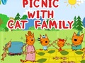 Lalao Picnic With Cat Family