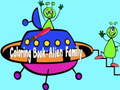 Lalao Coloring Book: Alien Family