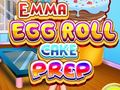 Lalao Emma Egg Roll Cake Prep