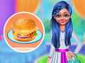 Lalao Making Homemade Veg Burger
