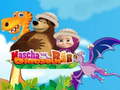 Lalao Masha and The Bear dinosaur