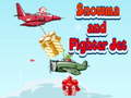 Lalao Snowman and Fighter Jet