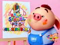 Lalao Back To School Coloring Book Pig
