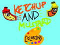 Lalao Ketchup And Mustard Coloring Station