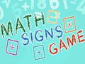 Lalao Math Signs Game