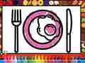 Lalao Color and Decorate Dinner Plate