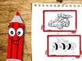 Lalao Back To School Cars Coloring Book