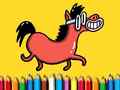 Lalao Back To School: Pony Coloring Book