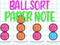 Lalao Ball Sort Paper Note