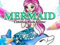 Lalao Mermaid Coloring Book Glitter
