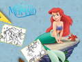 Lalao The Little Mermaid Coloring Book
