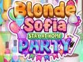 Lalao Blonde Sofia Stay at Home Party