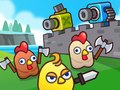 Lalao Merge Cannon: Chicken Defense