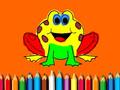 Lalao Back To School: Frog Coloring Book