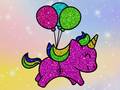 Lalao Coloring Book Glittered Unicorns