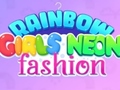 Lalao Rainbow Girls Neon Fashion