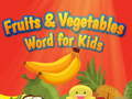 Lalao Fruits and Vegetables Word for Kids