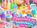 Lalao Rainbow Desserts Bakery Party