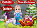 Lalao Little Girl Clean Christmas Carriage