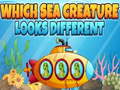 Lalao Which Sea Creature Looks Different