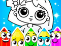 Lalao Coloring Dolls