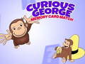 Lalao Curious George Memory Card Match
