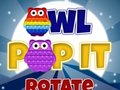 Lalao Owl Pop It Rotate