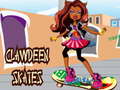 Lalao Clawdeen skates