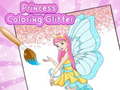 Lalao Princess Coloring Glitter