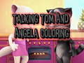 Lalao Talking Tom and Angela Coloring