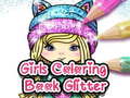Lalao Girls Coloring Book Glitter 